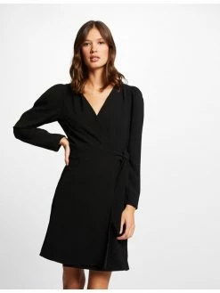 Morgan Γυναίκες Κοκτέιλ Φορέματα Φόρεμα κοκτέιλ 212-RITEM.F Μαύρο Regular Fit