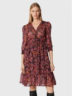 Morgan Γυναίκες Καθημερινά Φορέματα Φόρεμα καθημερινό 222-RIME.F Μωβ Regular Fit