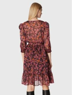 Morgan Γυναίκες Καθημερινά Φορέματα Φόρεμα καθημερινό 222-RIME.F Μωβ Regular Fit -Εξοδος Morgan Κατάστημα unnamed file 107