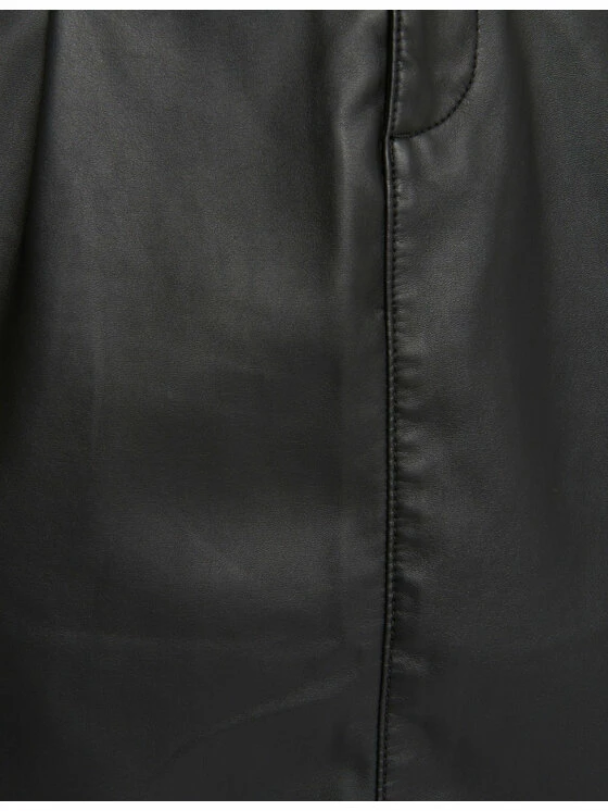 Morgan Γυναίκες Mini Φούστα από απομίμηση δέρματος 212-JINCY Μαύρο Regular Fit 7 Morgan Γυναίκες Mini Φούστα από απομίμηση δέρματος 212-JINCY Μαύρο Regular Fit - Image 5