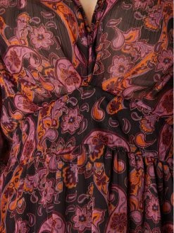 Morgan Γυναίκες Καθημερινά Φορέματα Φόρεμα καθημερινό 222-RIME.F Μωβ Regular Fit -Εξοδος Morgan Κατάστημα unnamed file 109