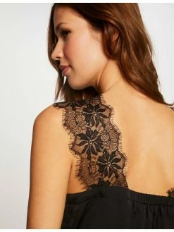 Morgan Γυναίκες Tops Τοπ 202-ORLA.N Μαύρο Regular Fit -Εξοδος Morgan Κατάστημα unnamed file 1102