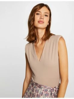 Morgan Γυναίκες Κορμάκια κορμάκι 212-DELI Μπεζ Slim Fit