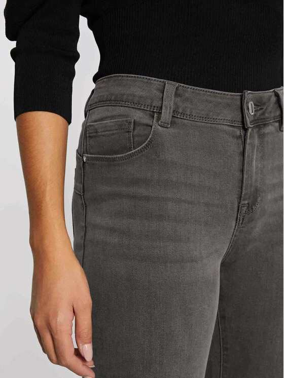 Morgan Γυναίκες Τζιν 201-POM.P Γκρι Slim Fit 6 Morgan Γυναίκες Τζιν 201-POM.P Γκρι Slim Fit - Image 4