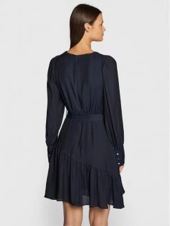 Morgan Γυναίκες Καθημερινά Φορέματα Φόρεμα καθημερινό 222-RNOMAD Σκούρο μπλε Regular Fit -Εξοδος Morgan Κατάστημα unnamed file 112