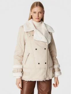 Morgan Γυναίκες Μεταβατικά Μπουφάν Μπουφάν μεταβατικό 222-GFRANI Μπεζ Regular Fit