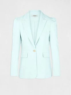 Morgan Γυναίκες Σακάκια & Μπλέιζερ Μπλέιζερ 212-VPARTY.F Μπλε Slim Fit -Εξοδος Morgan Κατάστημα unnamed file 1177