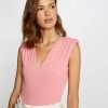 Morgan Γυναίκες Κορμάκια κορμάκι 212-DELI Ροζ Slim Fit -Εξοδος Morgan Κατάστημα unnamed file 1178