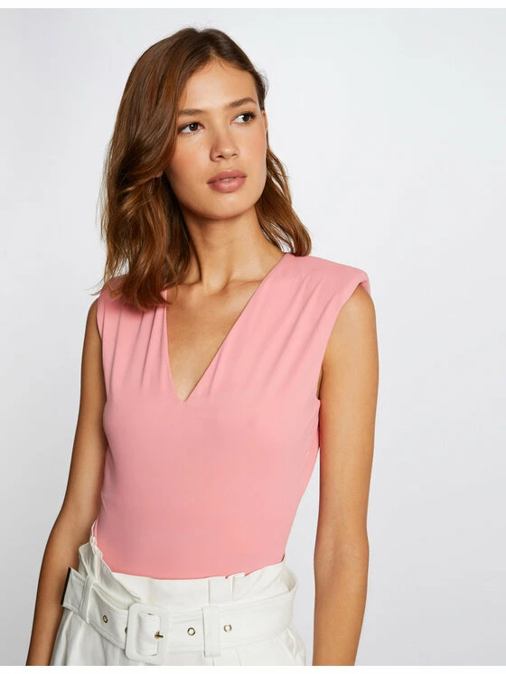 Morgan Γυναίκες Κορμάκια κορμάκι 212-DELI Ροζ Slim Fit 3 Morgan Γυναίκες Κορμάκια κορμάκι 212-DELI Ροζ Slim Fit