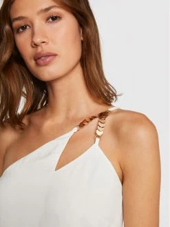 Morgan Γυναίκες Μπλουζάκια Μπλουζάκι 212-OLEO Λευκό Regular Fit -Εξοδος Morgan Κατάστημα unnamed file 1185