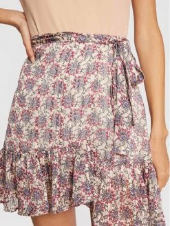 Morgan Γυναίκες Mini Πλισέ φούστα 212-JOMA.F Έγχρωμο Regular Fit