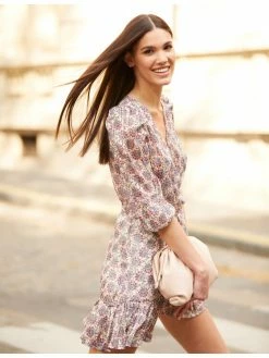 Morgan Γυναίκες Καθημερινά Φορέματα Φόρεμα καθημερινό 212-ROMA.F Έγχρωμο Regular Fit