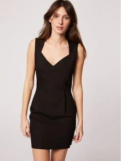 Morgan Γυναίκες Κοκτέιλ Φορέματα Φόρεμα κοκτέιλ 212-REGINA.F Μαύρο Slim Fit