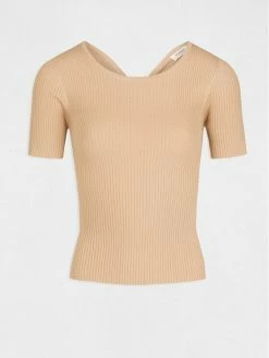 Morgan Γυναίκες Μπλουζάκια Μπλουζάκι 212-MBIBO Μπεζ Regular Fit 11 Morgan Γυναίκες Μπλουζάκια Μπλουζάκι 212-MBIBO Μπεζ Regular Fit -Εξοδος Morgan Κατάστημα unnamed file 1219