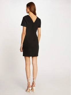 Morgan Γυναίκες Καθημερινά Φορέματα Φόρεμα καθημερινό 212-RLIVIE Μαύρο Slim Fit -Εξοδος Morgan Κατάστημα unnamed file 1222