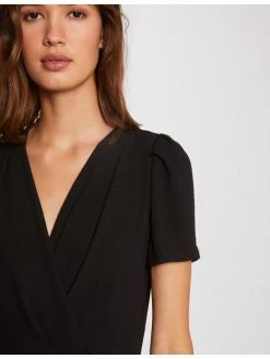 Morgan Γυναίκες Κοκτέιλ Φορέματα Φόρεμα κοκτέιλ 212-RENAIA.F Μαύρο Regular Fit -Εξοδος Morgan Κατάστημα unnamed file 1238