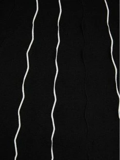 Morgan Γυναίκες Πλεκτά Φορέματα Φόρεμα υφασμάτινο 211-RMOON Μαύρο Slim Fit -Εξοδος Morgan Κατάστημα unnamed file 1262