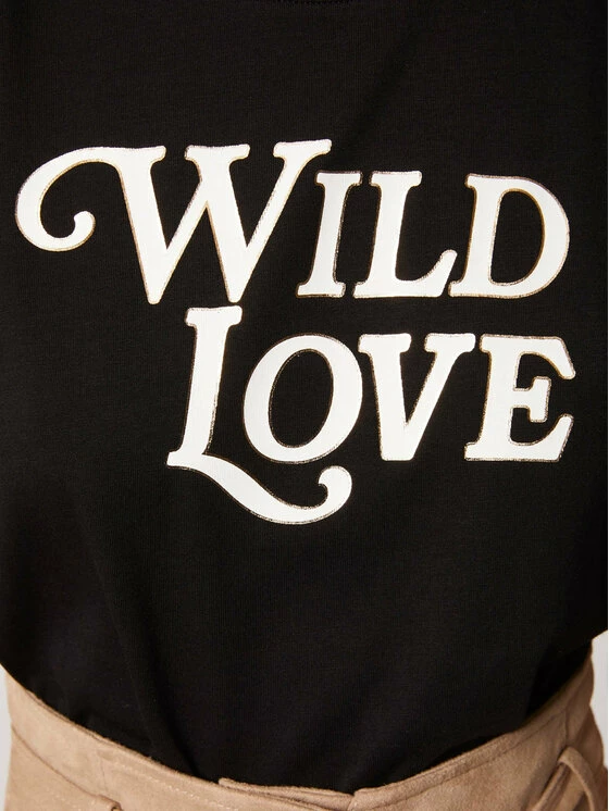 Morgan Γυναίκες Μπλουζάκια Μπλουζάκι 211-DPAUL Μαύρο Regular Fit 6 Morgan Γυναίκες Μπλουζάκια Μπλουζάκι 211-DPAUL Μαύρο Regular Fit - Image 4