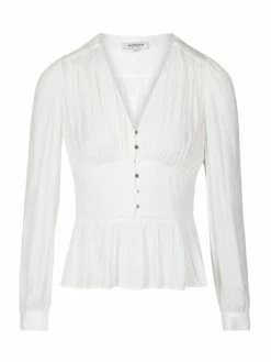 Morgan Γυναίκες Μπλουζάκια Μπλουζάκι 211-CHUBBY Λευκό Regular Fit -Εξοδος Morgan Κατάστημα unnamed file 1329