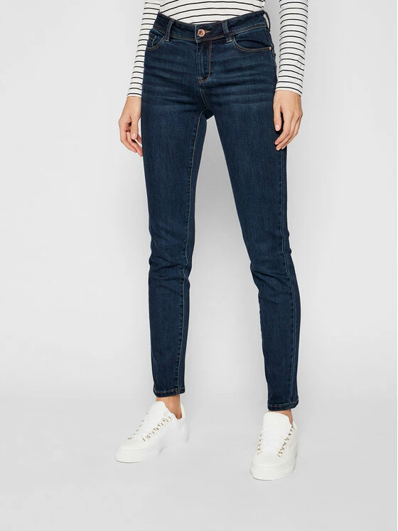 Morgan Γυναίκες Τζιν 201-POM.P Σκούρο μπλε Slim Fit 3 Morgan Γυναίκες Τζιν 201-POM.P Σκούρο μπλε Slim Fit