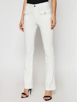 Morgan Γυναίκες Bootcut Τζιν 211-PHEONIX Λευκό Slim Fit