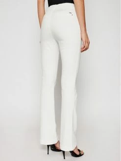 Morgan Γυναίκες Bootcut Τζιν 211-PHEONIX Λευκό Slim Fit -Εξοδος Morgan Κατάστημα unnamed file 1354