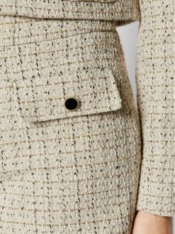 Morgan Γυναίκες Υφασμάτινα Σορτς Σορτς υφασμάτινο IRIS 221-SHICK.F Μπεζ Regular Fit -Εξοδος Morgan Κατάστημα unnamed file 1365