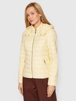 Morgan Γυναίκες Πουπουλένια Μπουφάν Μπουφάν πουπουλένιο 221-GEROSA Κίτρινο Regular Fit