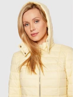 Morgan Γυναίκες Πουπουλένια Μπουφάν Μπουφάν πουπουλένιο 221-GEROSA Κίτρινο Regular Fit -Εξοδος Morgan Κατάστημα unnamed file 1376