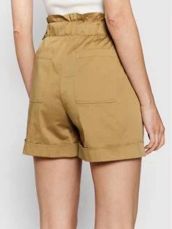 Morgan Γυναίκες Υφασμάτινα Σορτς Σορτς υφασμάτινο 221-SHOFI.F Μπεζ Regular Fit -Εξοδος Morgan Κατάστημα unnamed file 1391