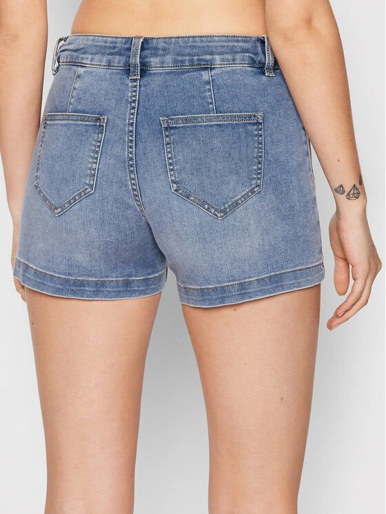 Morgan Γυναίκες Τζιν Σορτς Τζιν σορτσάκια 221-SHEVEN1 Μπλε Regular Fit 5 Morgan Γυναίκες Τζιν Σορτς Τζιν σορτσάκια 221-SHEVEN1 Μπλε Regular Fit - Image 3