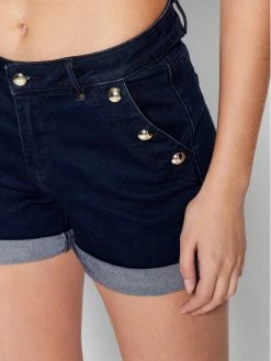 Morgan Γυναίκες Τζιν Σορτς Τζιν σορτσάκια 201-SHANA.N Σκούρο μπλε Regular Fit -Εξοδος Morgan Κατάστημα unnamed file 1407