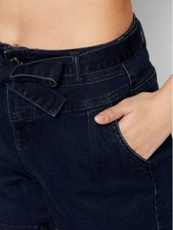 Morgan Γυναίκες Τζιν Σορτς Τζιν σορτσάκια 221-SHESTA Σκούρο μπλε Regular Fit -Εξοδος Morgan Κατάστημα unnamed file 1412