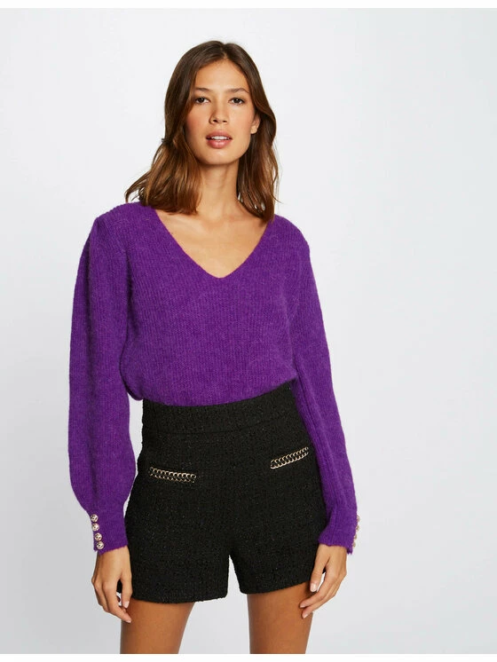 Morgan Γυναίκες Υφασμάτινα Σορτς Σορτς υφασμάτινο 212-SHLIO Μαύρο Regular Fit 3 Morgan Γυναίκες Υφασμάτινα Σορτς Σορτς υφασμάτινο 212-SHLIO Μαύρο Regular Fit