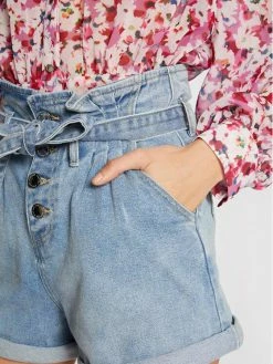 Morgan Γυναίκες Τζιν Σορτς Τζιν σορτσάκια 211-SHANTA Μπλε Relaxed Fit -Εξοδος Morgan Κατάστημα unnamed file 1439