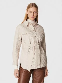 Morgan Γυναίκες Μεταβατικά Μπουφάν Μπουφάν μεταβατικό 222-GILIM Μπεζ Relaxed Fit