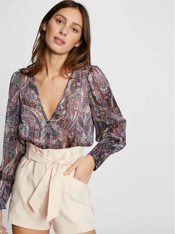 Morgan Γυναίκες Υφασμάτινα Σορτς Σορτς υφασμάτινο 201-SHIK.F Ροζ Regular Fit 3 Morgan Γυναίκες Υφασμάτινα Σορτς Σορτς υφασμάτινο 201-SHIK.F Ροζ Regular Fit