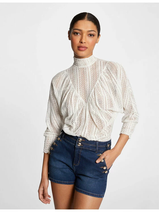 Morgan Γυναίκες Τζιν Σορτς Τζιν σορτσάκια 211-SHARAH Σκούρο μπλε Regular Fit 3 Morgan Γυναίκες Τζιν Σορτς Τζιν σορτσάκια 211-SHARAH Σκούρο μπλε Regular Fit