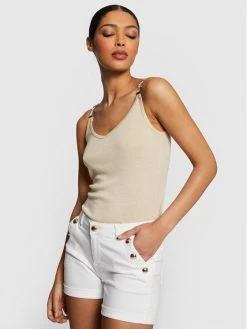 Morgan Γυναίκες Τζιν Σορτς Τζιν σορτσάκια 201-SHANA1 Λευκό Regular Fit