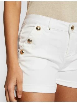 Morgan Γυναίκες Τζιν Σορτς Τζιν σορτσάκια 201-SHANA1 Λευκό Regular Fit -Εξοδος Morgan Κατάστημα unnamed file 1457