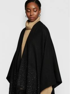 Morgan Γυναίκες Ζακέτες Πόντσο 222-5BONG Μαύρο Loose Fit -Εξοδος Morgan Κατάστημα unnamed file 1469