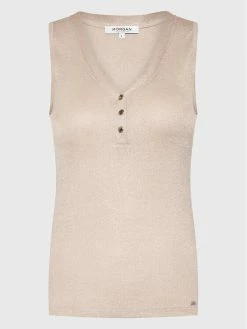Morgan Γυναίκες Tops Τοπ 222-DICHA Μπεζ Regular Fit -Εξοδος Morgan Κατάστημα unnamed file 1485