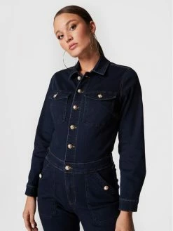 Morgan Γυναίκες Ολόσωμες Φόρμες Ολόσωμη φόρμα 222-PBEST Σκούρο μπλε Regular Fit -Εξοδος Morgan Κατάστημα unnamed file 1494