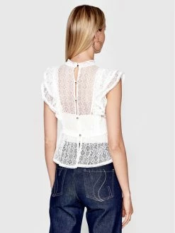 Morgan Γυναίκες Μπλουζάκια Μπλουζάκι 221-DEMIE Λευκό Regular Fit -Εξοδος Morgan Κατάστημα unnamed file 1513