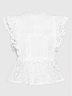 Morgan Γυναίκες Μπλουζάκια Μπλουζάκι 221-DEMIE Λευκό Regular Fit -Εξοδος Morgan Κατάστημα unnamed file 1515