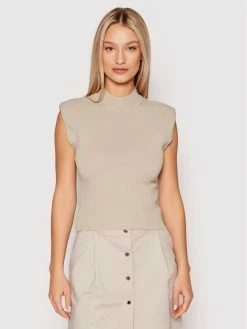 Morgan Γυναίκες Πουλόβερ 221-MCOLA Μπεζ Regular Fit