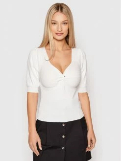 Morgan Γυναίκες Πουλόβερ 221-MNANA Λευκό Regular Fit