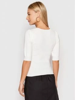 Morgan Γυναίκες Πουλόβερ 221-MNANA Λευκό Regular Fit -Εξοδος Morgan Κατάστημα unnamed file 1551