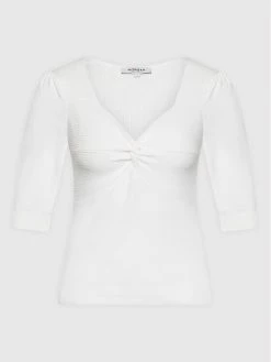 Morgan Γυναίκες Πουλόβερ 221-MNANA Λευκό Regular Fit -Εξοδος Morgan Κατάστημα unnamed file 1553