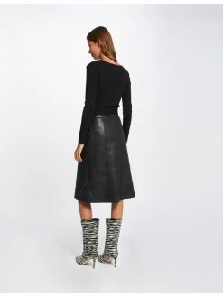 Morgan Γυναίκες Πουλόβερ 212-MERCURE Μαύρο Slim Fit -Εξοδος Morgan Κατάστημα unnamed file 1577